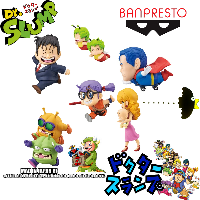 DR SLUMP Figurines Memorial Parade Banpresto