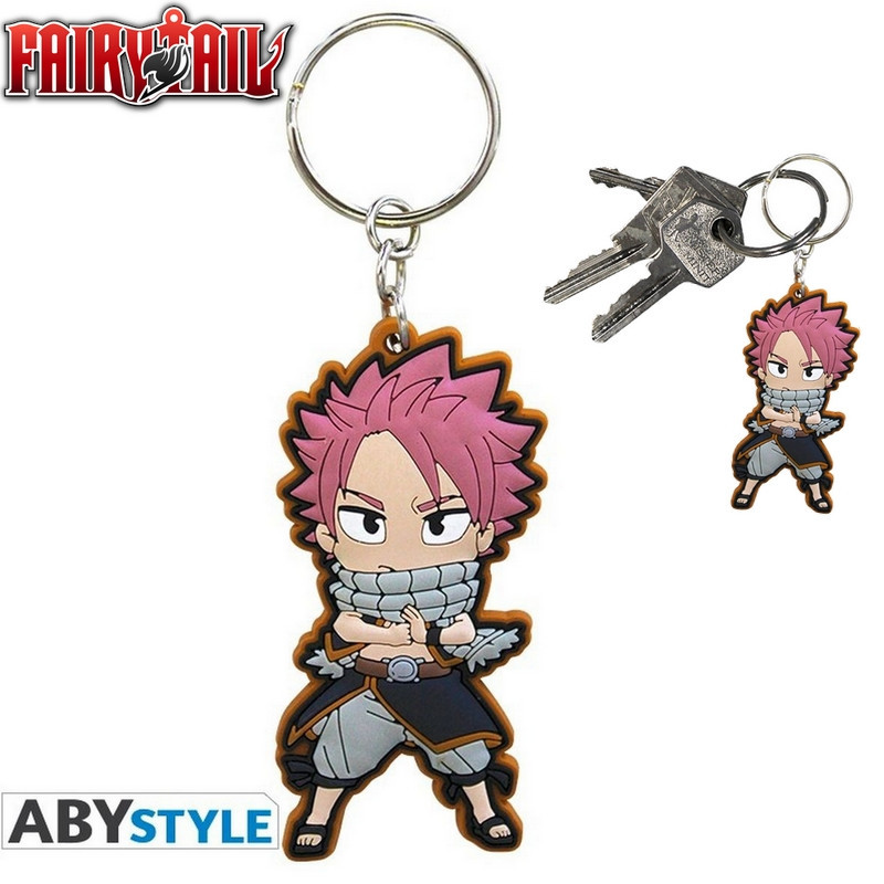 FAIRY TAIL Porte-clés Natsu Dragnir Abystyle