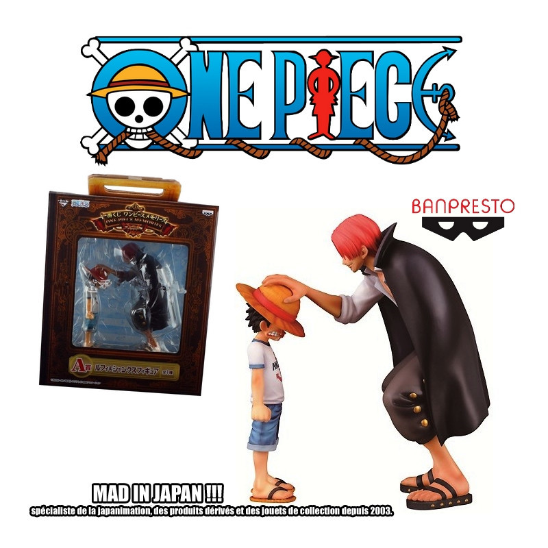 ONE PIECE Statue Luffy & Shanks Le Roux Ichiban Kuji Banpresto ONE PIECE Statue Luffy & Shanks Le Roux Ichiban Kuji Banpresto