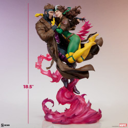 Statue Rogue & Gambit Sideshow Marvel