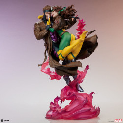 Statue Rogue & Gambit Sideshow Marvel