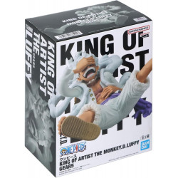 ONE PIECE Figurine Luffy Gear 5 King of Artist Bandai