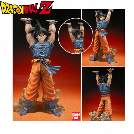 Figurine Dragon Ball Z – Goku Genki Bomb – PVC – 23 Cm – Haute Qualité – NEUF