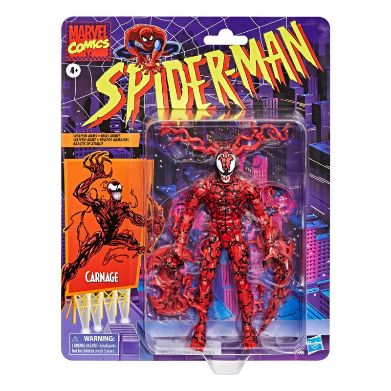 SPIDER-MAN Figurine Carnage Marvel Legends Hasbro