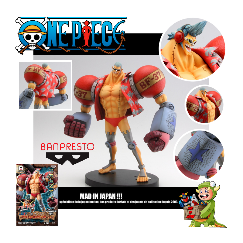 ONE PIECE Figurine Franky DX Grandline Men Banpresto ONE PIECE Figurine Franky DX Grandline Men Banpresto