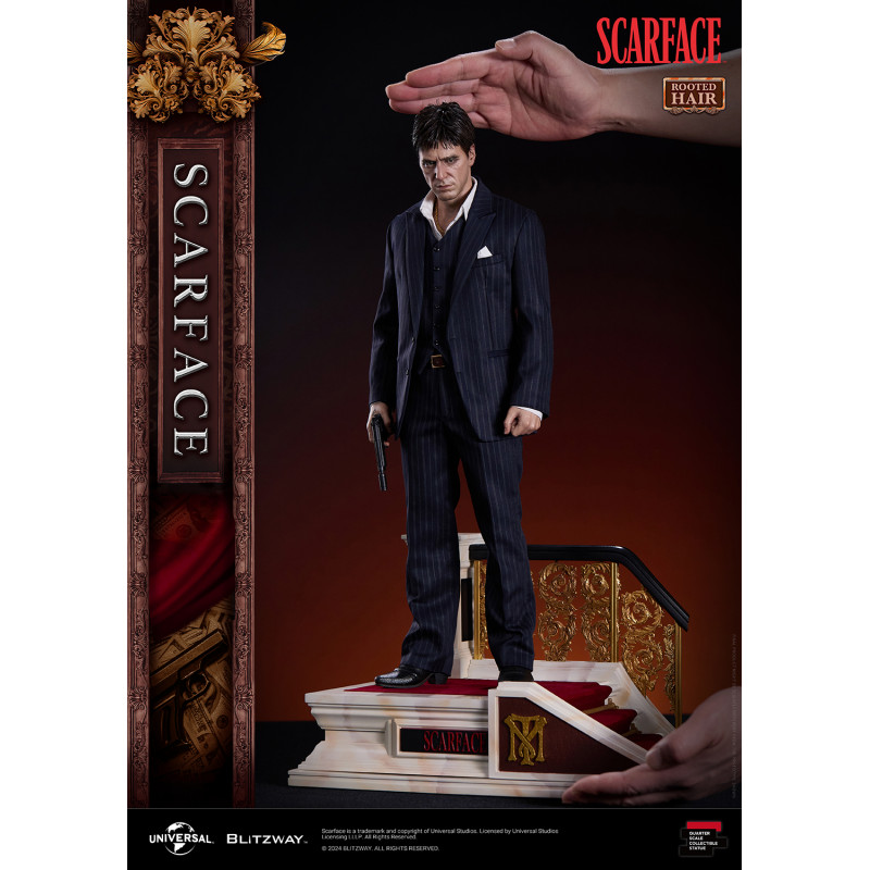 Figurine TONY MONTANA Film Scarface 15 cm + Digital