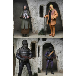 Pack 4 Figurines Legacy Set Neca La Planète des singes