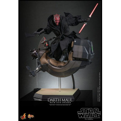 Figurine Darth Maul with Sith Speeder Hot Toys Star Wars Episode I