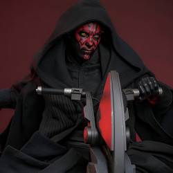 Figurine Darth Maul with Sith Speeder Hot Toys Star Wars Episode I