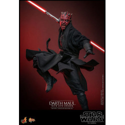 Figurine Darth Maul with Sith Speeder Hot Toys Star Wars Episode I