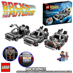 RETOUR VERS LE FUTUR Time Machine DeLorean Lego