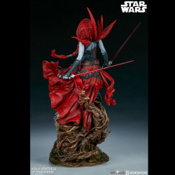 STAR WARS Statue Asajj Ventress Mythos Collection Sideshow