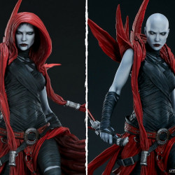 STAR WARS Statue Asajj Ventress Mythos Collection Sideshow