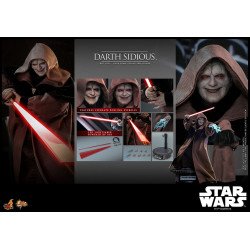 Figurine Darth Sidious Hot Toys Star Wars