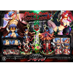Statue Kamina, Simon & Yoko with Lagann Deluxe Version Prime 1 Studio Gurren Lagann