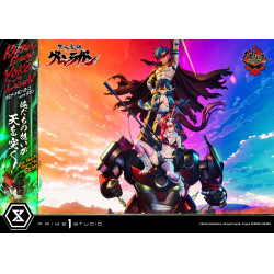 Statue Kamina, Simon & Yoko with Lagann Deluxe Version Prime 1 Studio Gurren Lagann