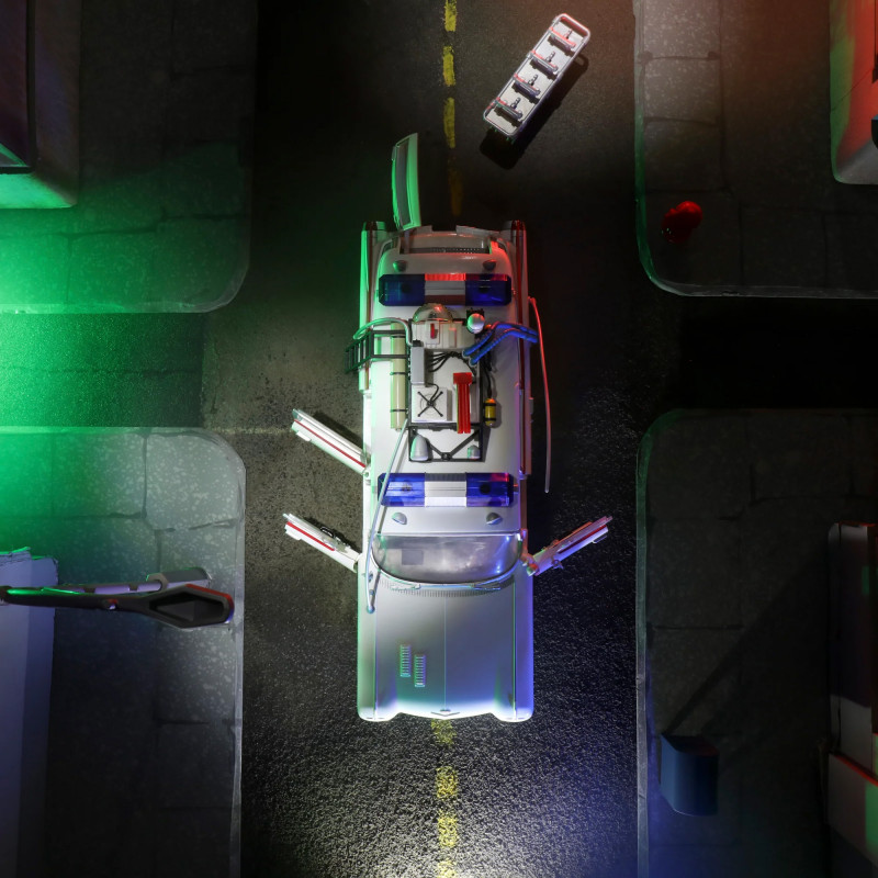 SOS FANTOMES - GHOSTBUSTERS AFTERLIFE - Réplique de ECTO-1 1/6 - Fonct