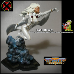 X-MEN Storm  Tornade statue full size Bowen Designs White