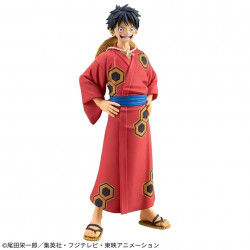 Figurine Luffy Yukata DXF Grandline Series Wano Kuni Banpresto One Piece