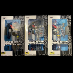 MAZINGER TRILOGIE Pack 3 Figurines Skeleton Goldorak, Mazinger Z, Great Mazinger Banpresto