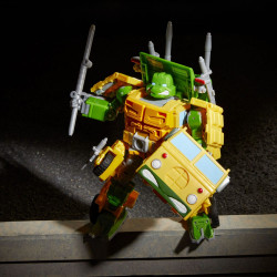 Figurine Party Wallop Hasbro Transformers X Tortues Ninja