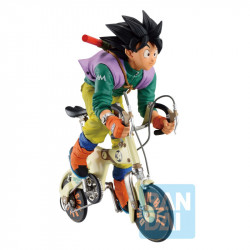 Figurine Son Goku On Bike Ichibansho Snap Collection Bandai Dragon Ball Z