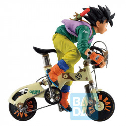 Figurine Son Goku On Bike Ichibansho Snap Collection Bandai Dragon Ball Z