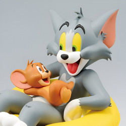 Figurine Tom et Jerry Collection Enjoy Float Banpresto Tom et Jerry