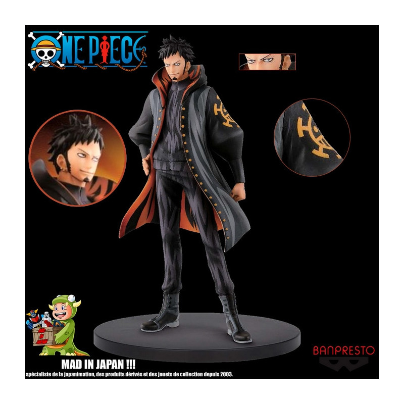ONE PIECE Figurine Trafalgar Law DXF Banpresto Grandline Men ONE PIECE Figurine Trafalgar Law DXF Banpresto Grandline Men