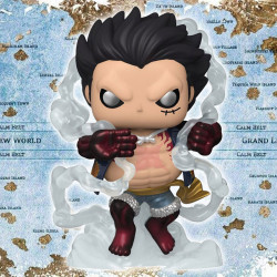 Figurine POP! Luffy Gear 4 Metallic Exclu Funko One Piece