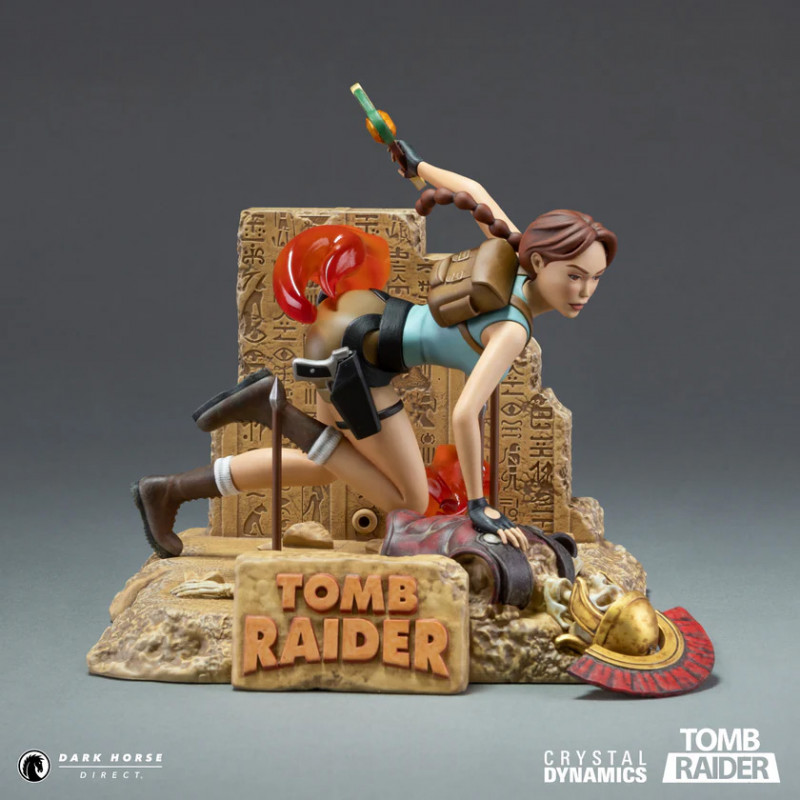 Figurine Minix Lara Croft Tomb Raider - 12 Cm - Sous Licence Officielle - Boîte Collector