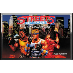 STREETS OF RAGE Cassette Audio Perfect Soundtrack Wayo Records