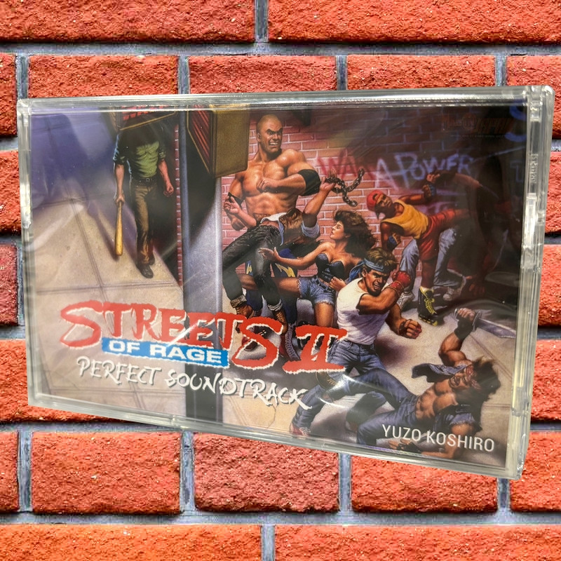 STREETS OF RAGE II Cassette Audio Perfect Soundtrack Wayo Records STREETS OF RAGE II Cassette Audio Perfect Soundtrack Wayo Records