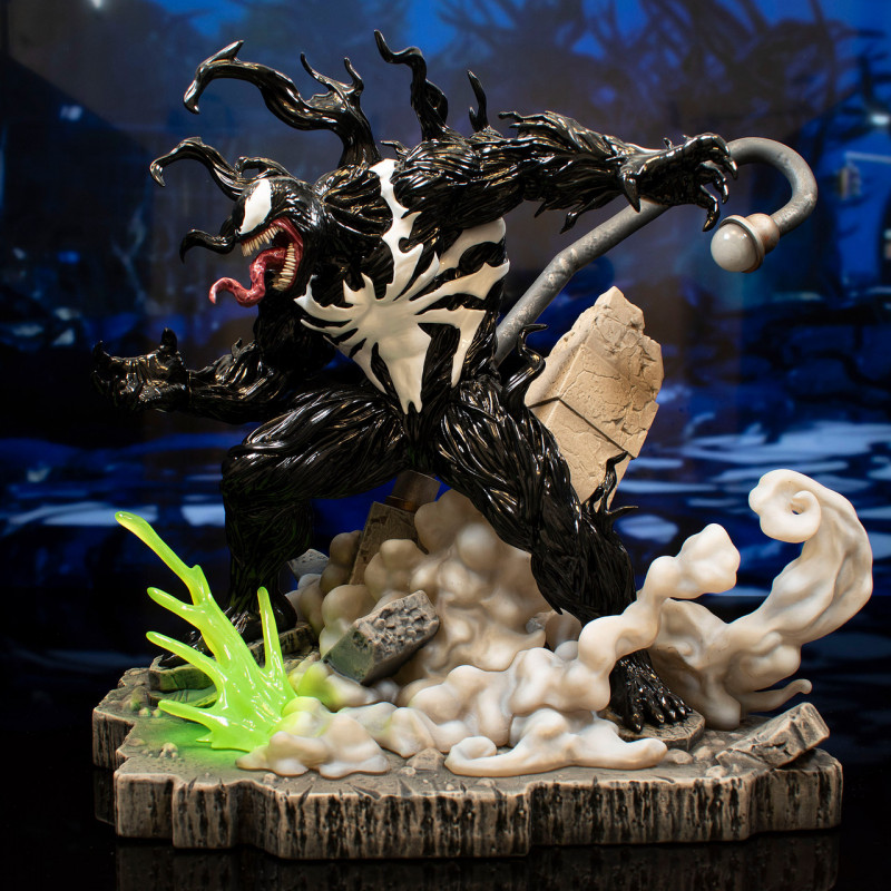 Figurine Venom Combat – 18 Cm, Style Legend, Spider-Man Universe, Neuve