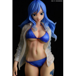 Figurine Juvia Lokser Gravure Stylesee through wet shirt Orca Toys Fairy Tail