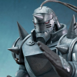 FULLMETAL ALCHEMIST BROTHERHOOD Statue Alphonse Elric Gray Version F4F