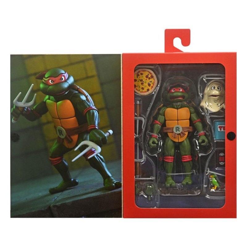 TORTUES NINJA Figurine Ultimate Cartoon VHS Donatello Neca