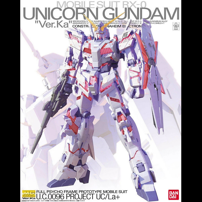 GUNDAM Master Grade Unicorn Gundam Ver. Ka Bandai Gunpla GUNDAM Master Grade Unicorn Gundam Ver. Ka Bandai Gunpla