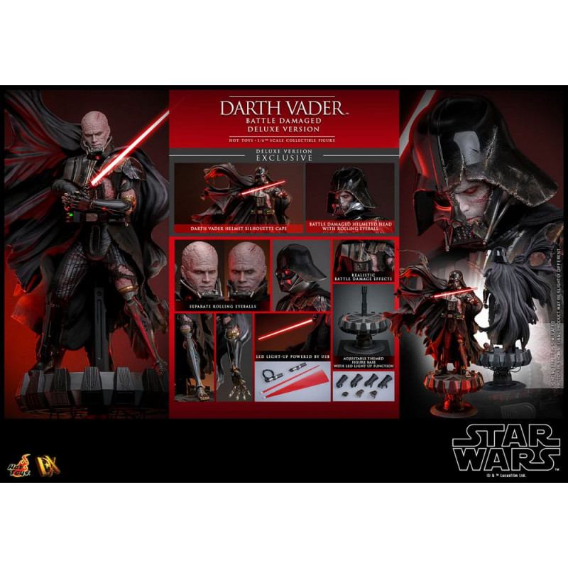 Hot Wheels Star Wars – Véhicule Dark Vador Échelle 1:64 – Voiture Collection 7,5 Cm, Cadeau Fan