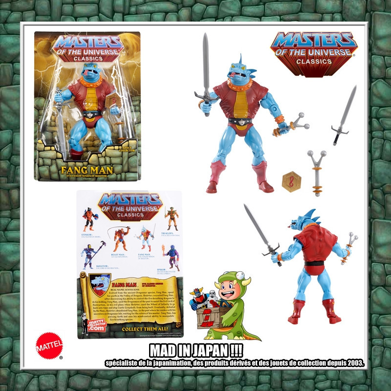 MAITRES DE L'UNIVERS CLASSICS figurine Fang Man MAITRES DE L'UNIVERS CLASSICS figurine Fang Man