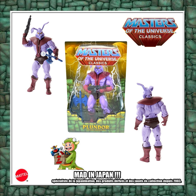 MAITRES DE L'UNIVERS CLASSICS figurine Plundor MAITRES DE L'UNIVERS CLASSICS figurine Plundor