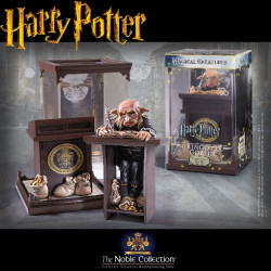 HARRY POTTER statue Créatures Magiques Gringotts Goblin Noble Collection