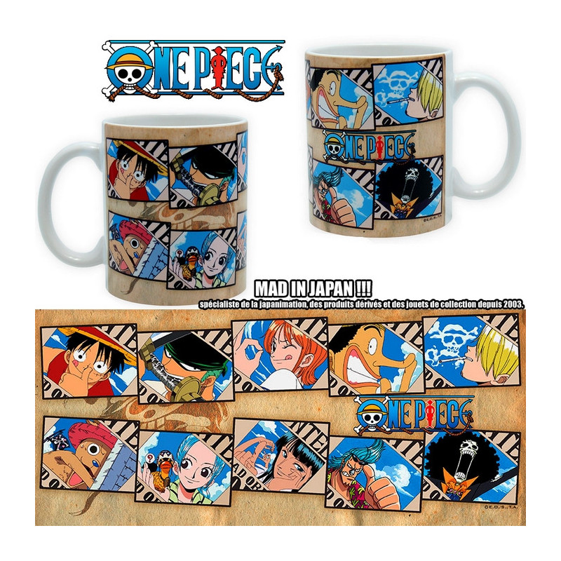 ONE PIECE Mug équipage Luffy Abystyle ONE PIECE Mug équipage Luffy Abystyle