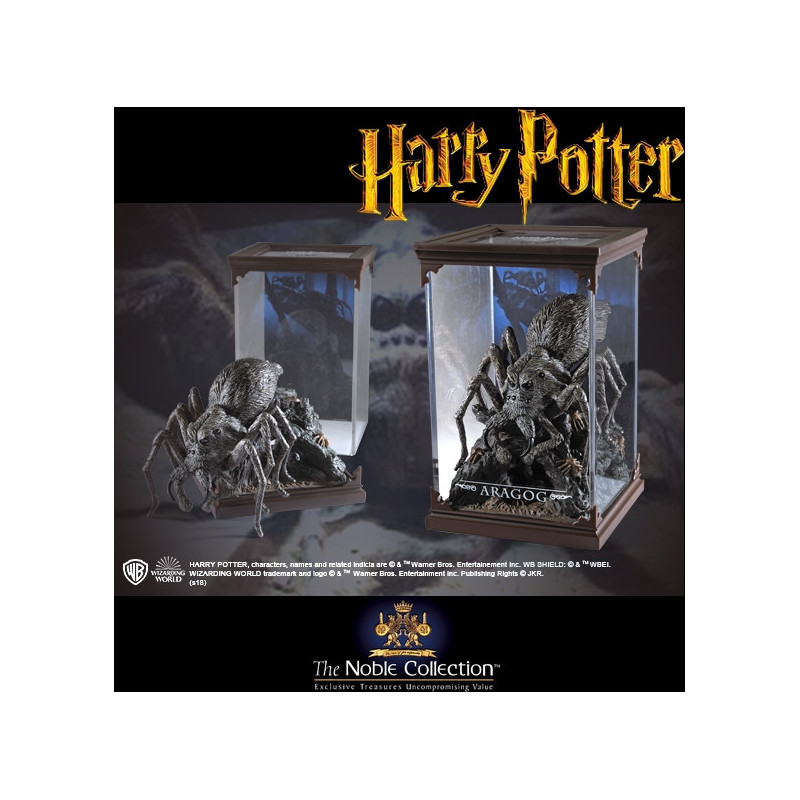 HARRY POTTER statue Créatures Magiques Aragog Noble Collection