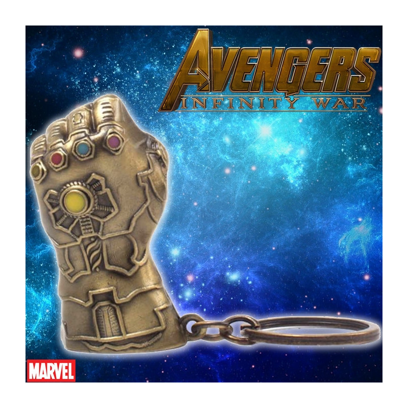 AVENGERS INFINITY WAR Porte-clés Infinity Gauntlet Thanos Difuzed