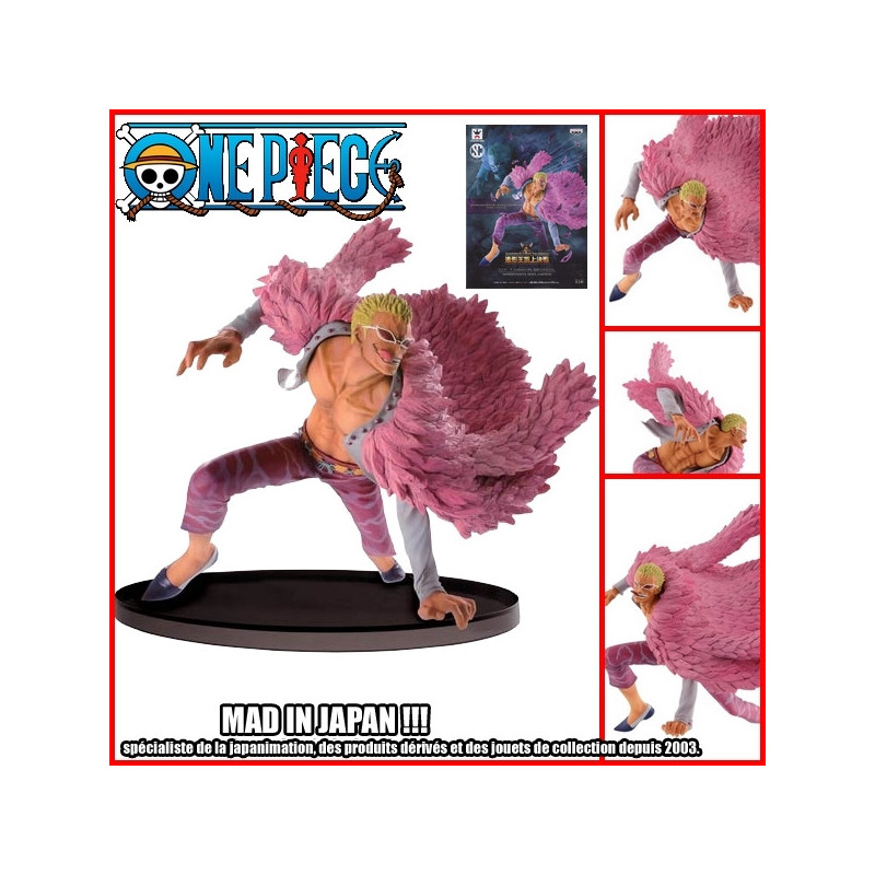 ONE PIECE figurine Donquixote Doflamingo Scultures Big Banpresto ONE PIECE figurine Donquixote Doflamingo Scultures Big Banpresto