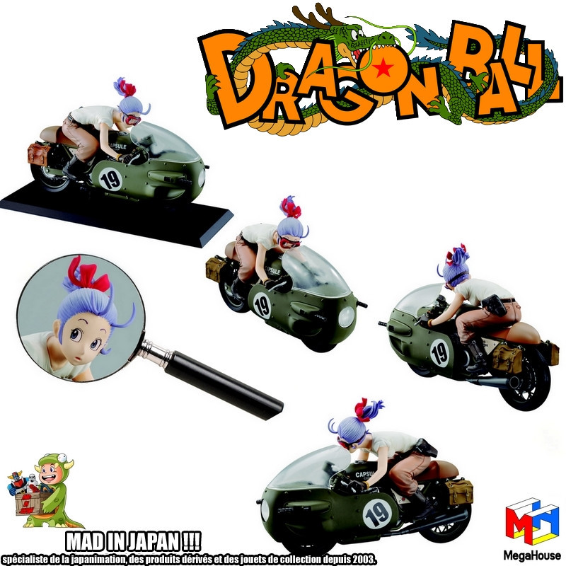 DRAGON BALL Figurine Bulma Desktop Real McCoy Megahouse DRAGON BALL Figurine Bulma Desktop Real McCoy Megahouse