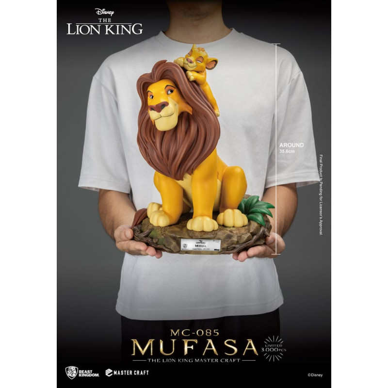 Beast Kingdom Le Roi Lion Zazu MC-093 Statue Master Craft - Figurine Collection Disney