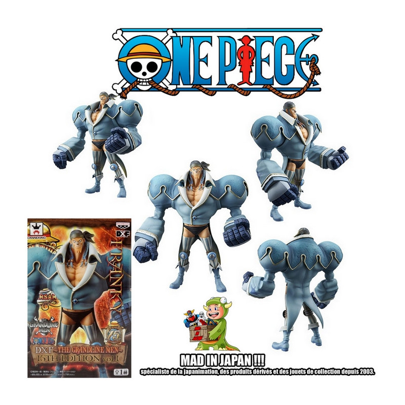 ONE PIECE figurine Franky DXF Banpresto 15ème anniversaire ONE PIECE figurine Franky DXF Banpresto 15ème anniversaire
