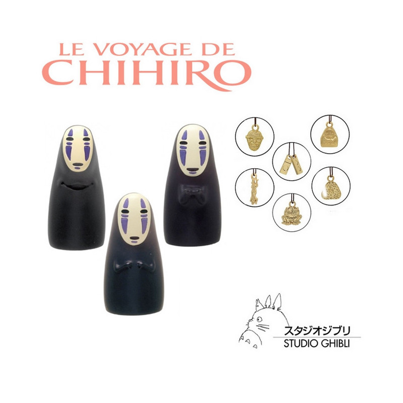 LE VOYAGE DE CHIHIRO Pendentif Porte Bonheur Kaonashi Benelic LE VOYAGE DE CHIHIRO Pendentif Porte Bonheur Kaonashi Benelic